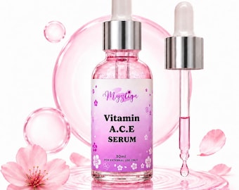 Vitamin A.C.E Serum – Spendet Feuchtigkeit, nährt, für alle Hauttypen (30 ml)