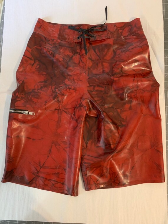 latex swim trunks