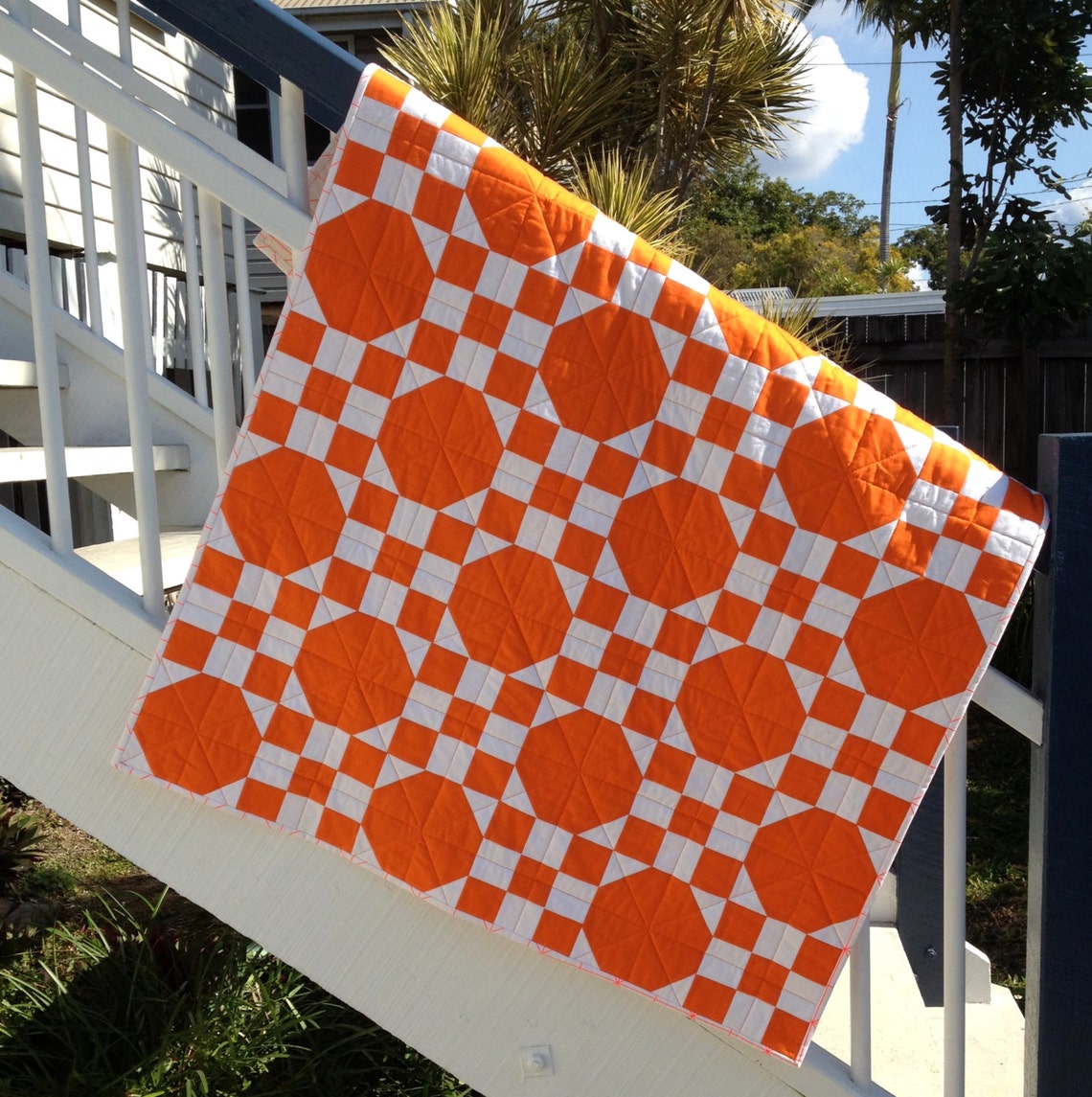 Sunny Snowballs Baby Quilt PDF Pattern Etsy