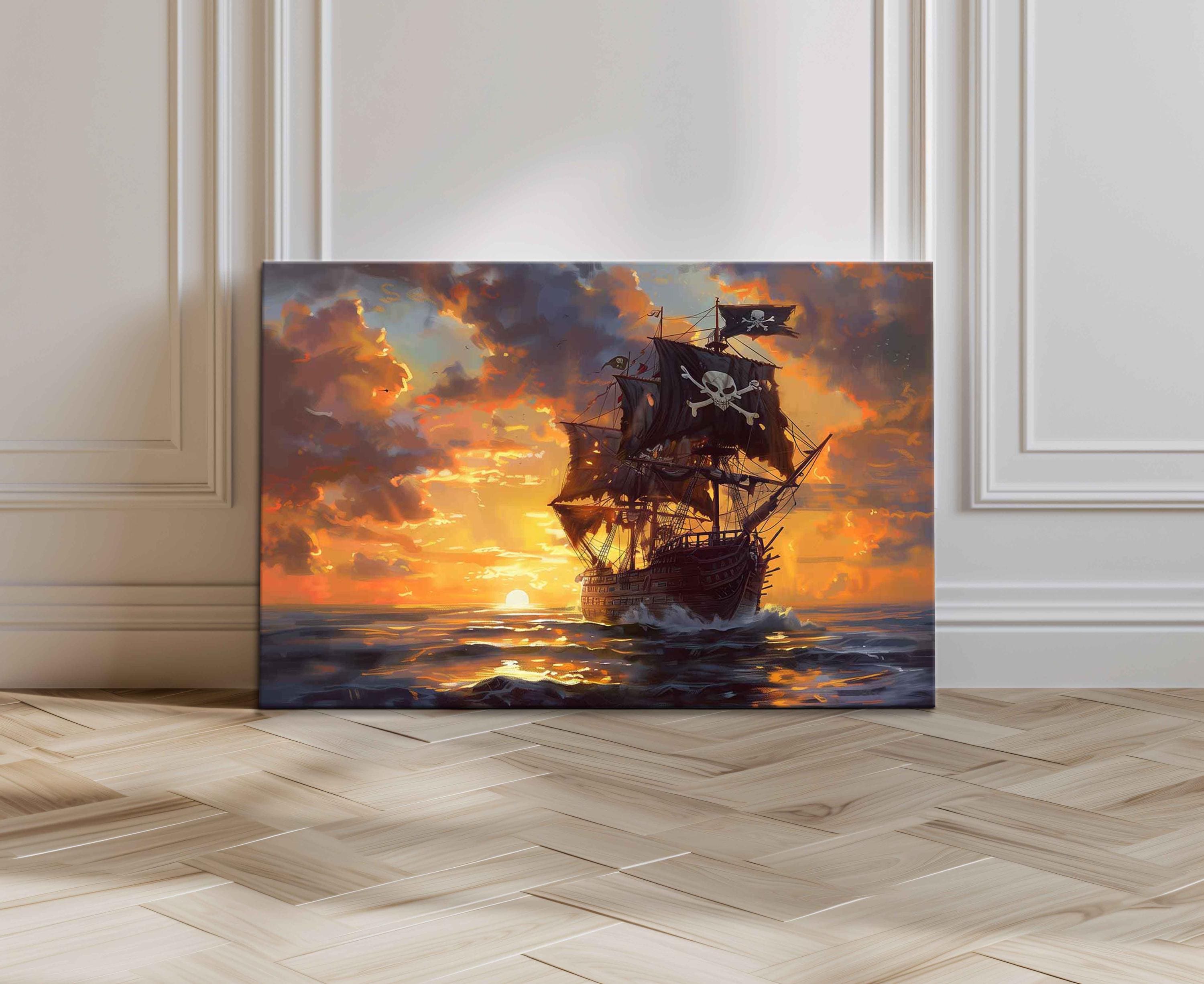 Pirate Picture Frame - Etsy