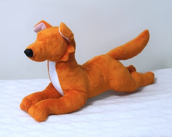 Laying Dog Plush Pattern PDF / Instant Download