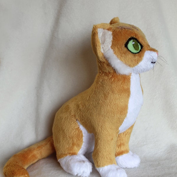 Sitting Cat Plush Pattern PDF Instant Download / Feline Plush Pattern