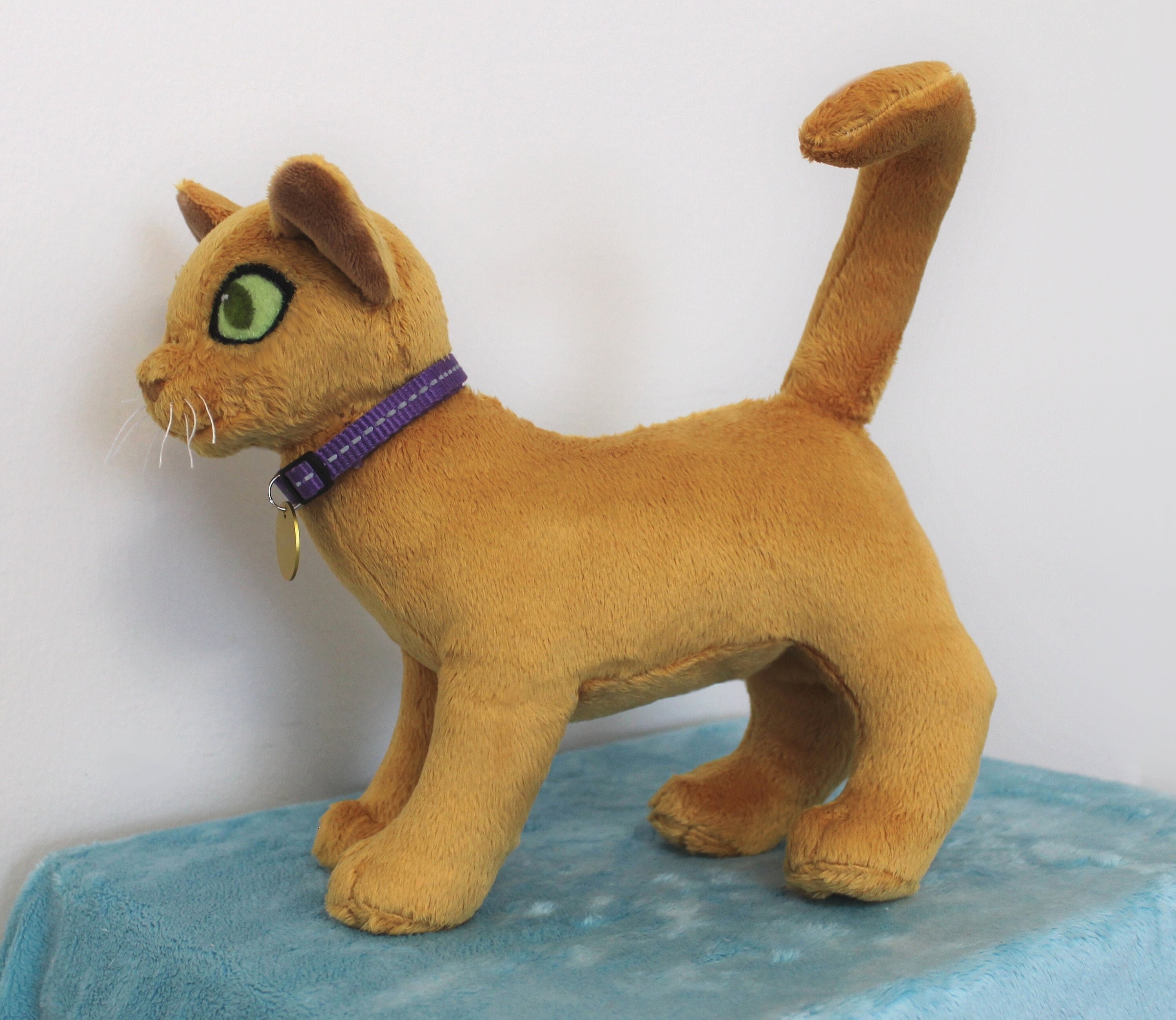 Mini Toy Pet Shop, “Jayfeather” WARRIOR CAT, Ooak Custom, Hand Painted