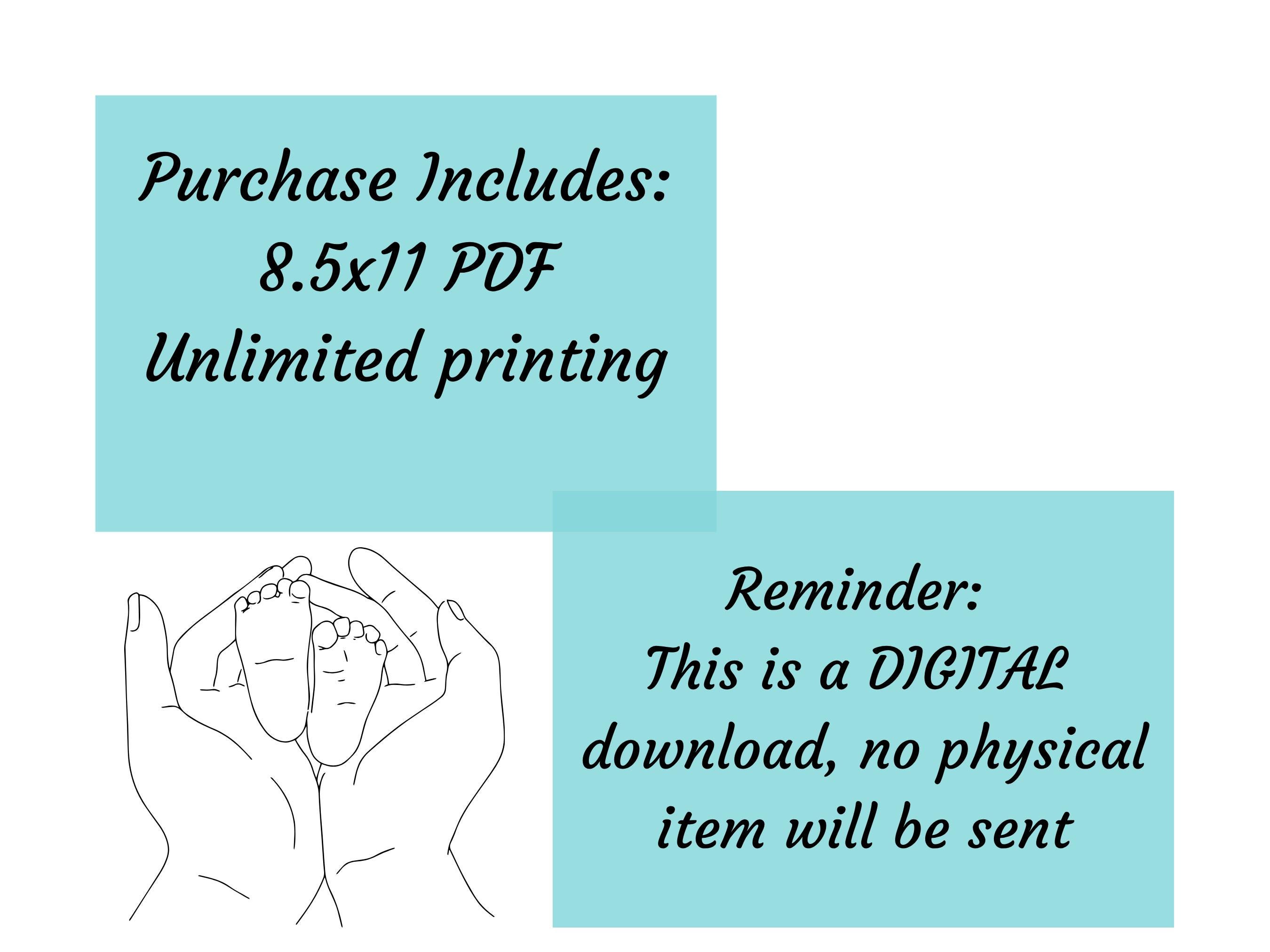 NICU Milestone Cards Printable Photo Props, Preemie Mom Gift NICU ...