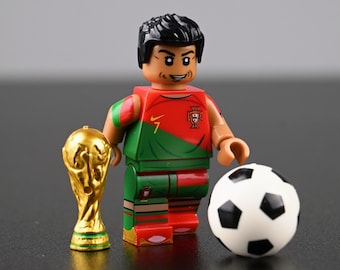 moc Cristiano Ronaldo Minifigure – Portugal 7 National Hero! birthday gift