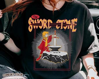 Disney The Sword in the Stone Arthur Pendragon Tee, Disneyland Family Matching Shirt, Disney Trip Shirt, Arthur & Merlin Design Shirt