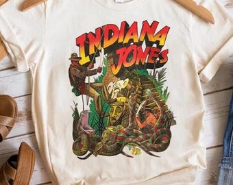 Disneyland Indiana Jones Adventure Ride Tee, Matching Family Disneyland Trip Shirt, Magic Kingdom & California Adventure Shirt