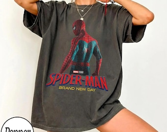 Marvel Spider-Man: Brand New Day Tee, Disneyland Family Matching Shirt, Peter Parker Marvel Avengers, MCU Comics Superhero T-Shirt