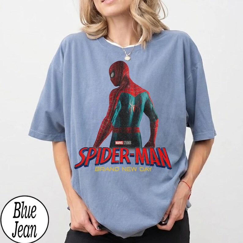 Marvel Spider-Man: Brand New Day Tee, Disneyland Family Matching Shirt, Peter Parker Marvel Avengers, MCU Comics Superhero T-Shirt image 4