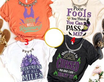 Camiseta de la Media Maratón de Halloween de Disneyland 2025 Rundisney de 13.1 millas, Camiseta de running de Maléfica, Camiseta sin mangas "Cada milla es mágica"