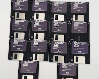 STAR WARS Chess VINTAGE Computer Game - The Software Toolworks 1993  3.5" Floppy