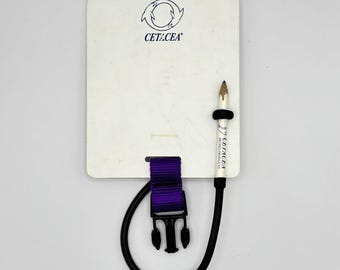 Pizarra subacuática CETACEA con clip y lápiz para deportes acuáticos y buceo