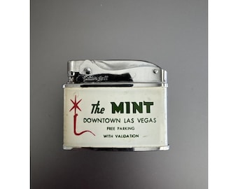 Encendedor de cigarrillos antiguo de Las Vegas, The Mint Casino