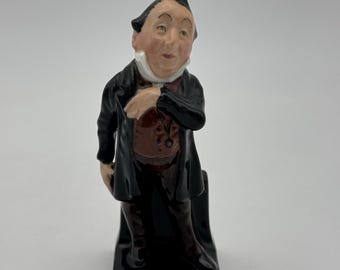 Figura vintage Royal Doulton "PECKSNIFF" de Charles Dickens -Porcelana fina- Inglaterra