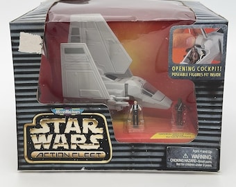Nuevo en caja: Star Wars Micro Machines Action Fleet Imperial Shuttle Tdyirium 1996 VTG