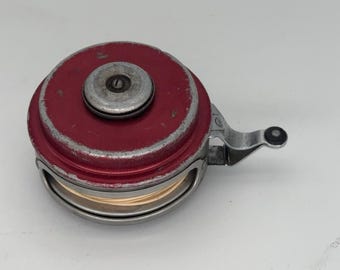Carrete de pesca con mosca antiguo Sears Roebuck And Co. Modelo 535.31640