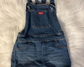 Levi’s Denim Short Overalls – Toddler/Kids