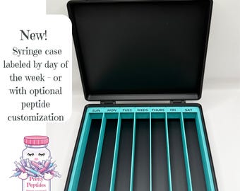Prefilled Syringe Peptide Case, HRT, TRT, Microdosing