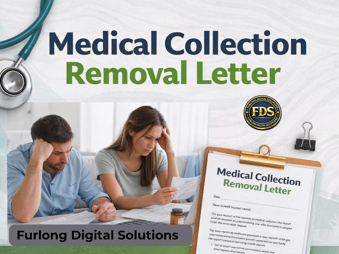 Medical Collection Removal Letter Template | Remove Medical Debt ...