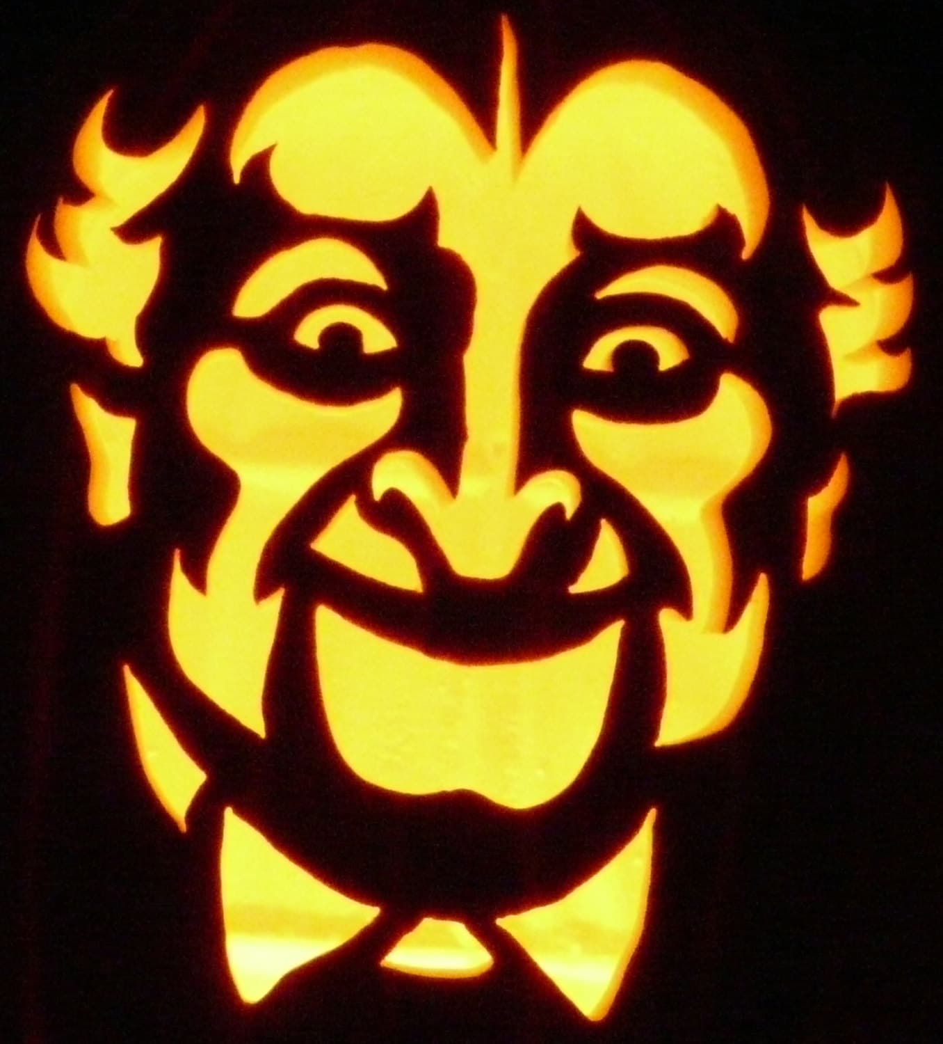 Herman Munster Character Hand-carved on a Foam Pumpkin for - Etsy