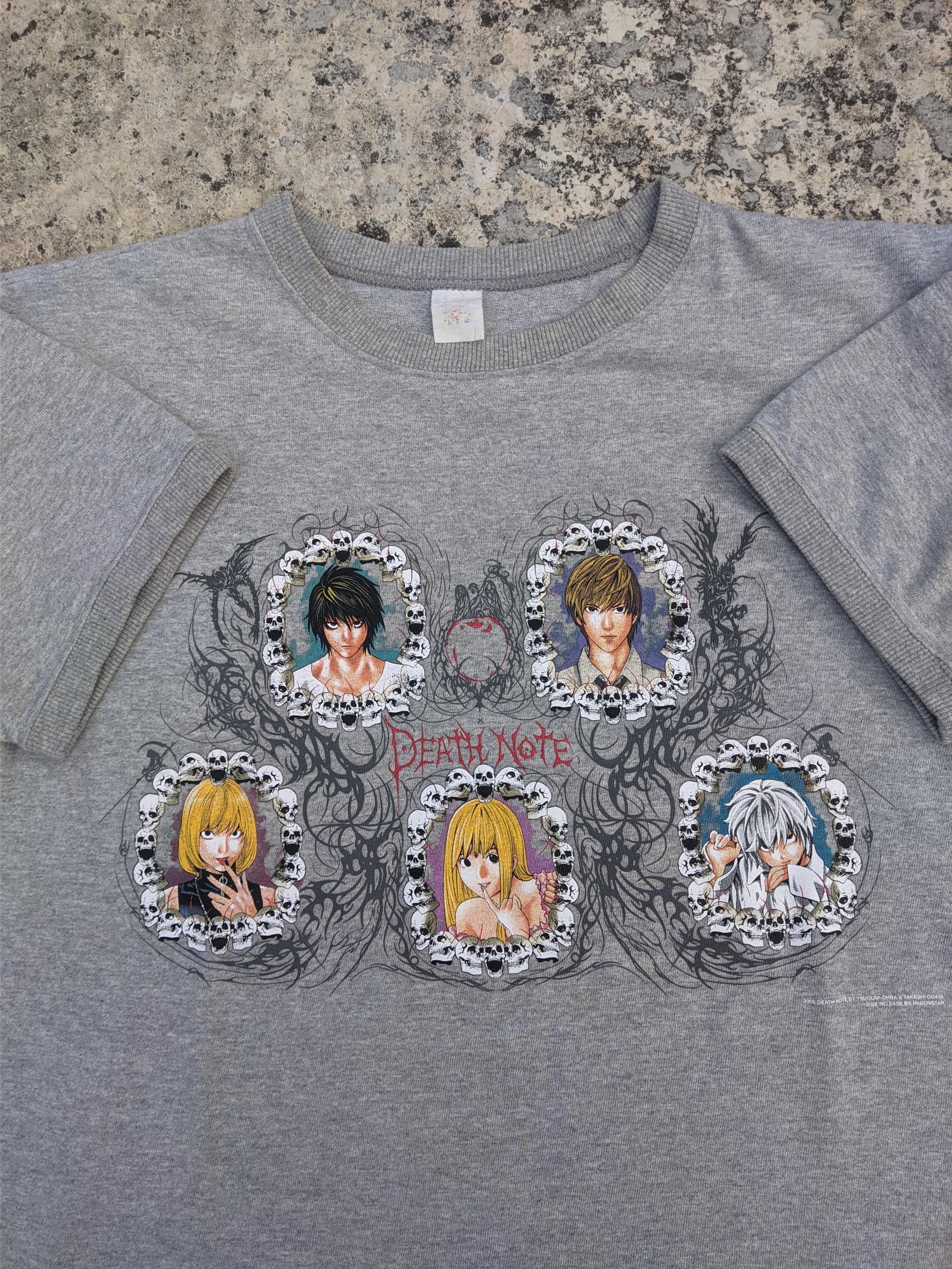 Deathnote Shirt - Etsy Canada