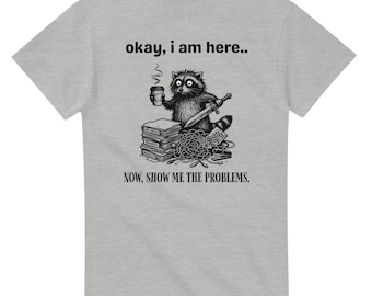 Stressed Raccoon T-Shirt