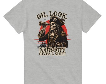 Funny Pirate Skeleton T-Shirt