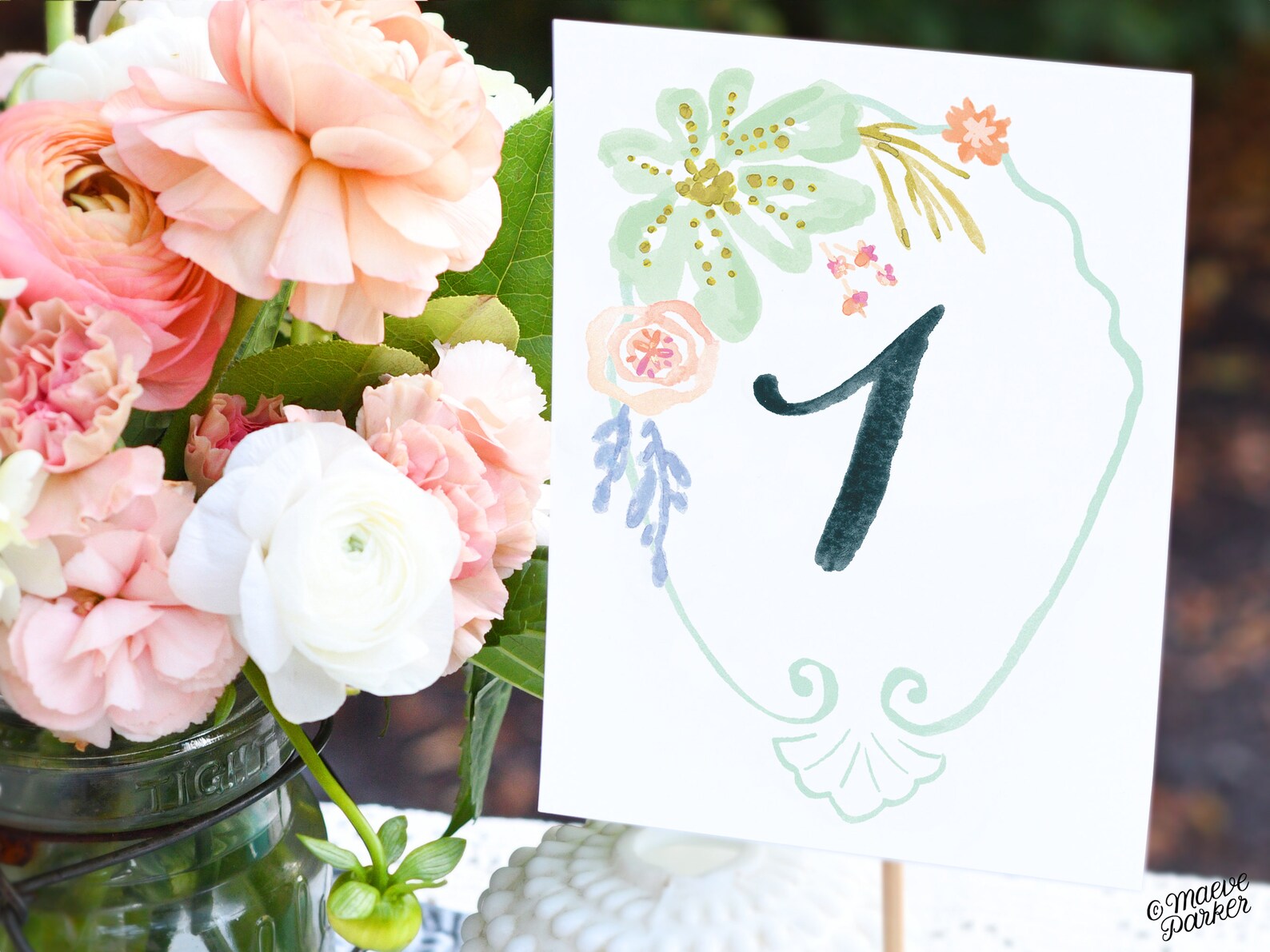 Seaside Wedding Table Markers // Set of 20 Etsy UK