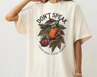 Don't Speak Graphic Vintage Band PNG , 90s Rock Graphic Png, Retro Music Aesthetic Grunge Style Digital Download