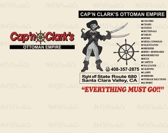 Cap’n Clark’s Ottoman Empire Png, Everthing Must Go Unisex Png, Trendy Png