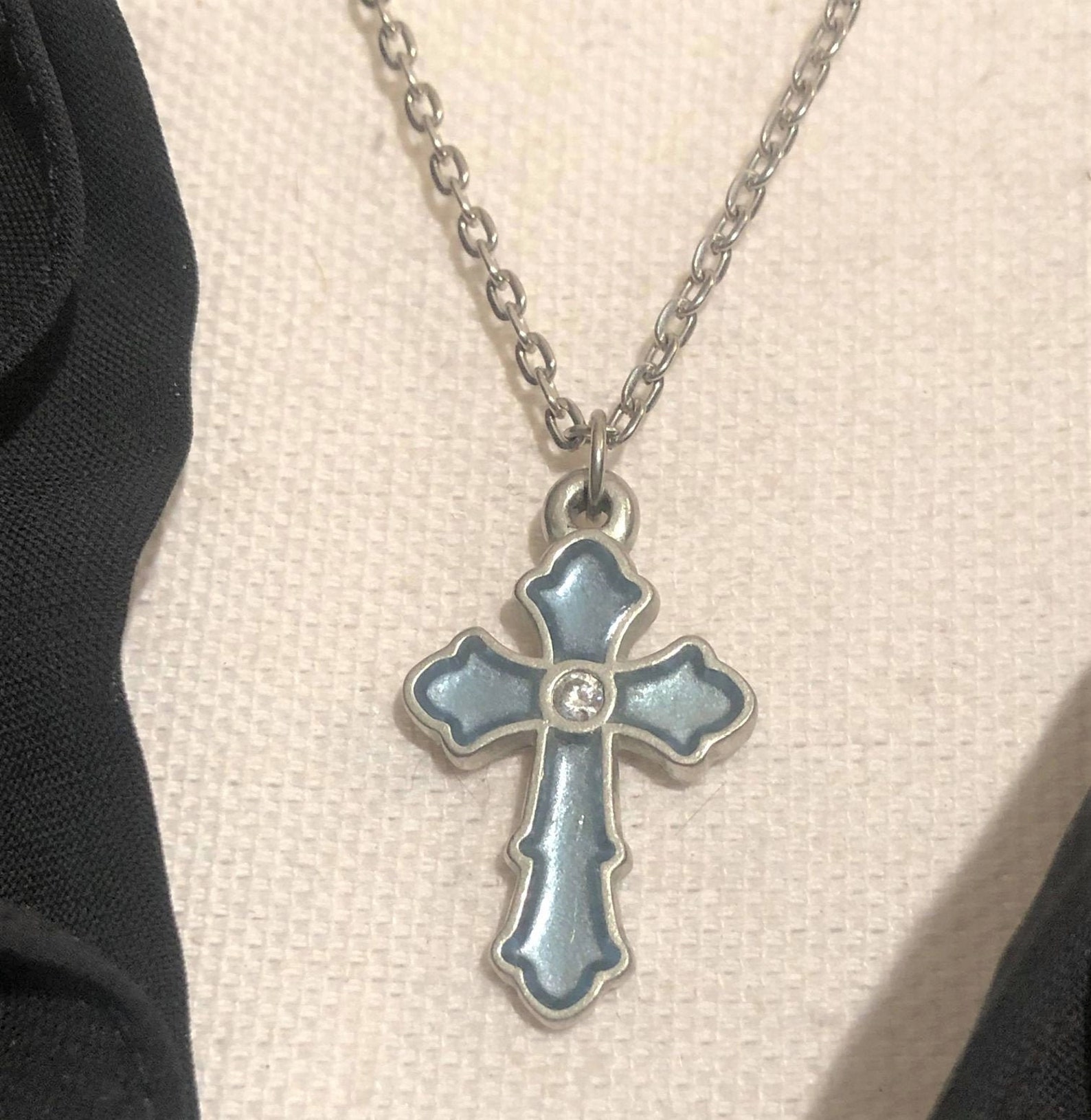 Christian Jewelry Religious Necklace Catholic Cross Bob Siemon Etsy