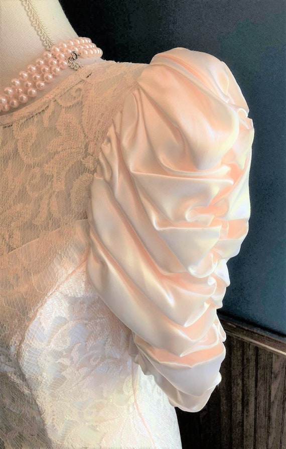 Lace Bridal Midi Dress ~ Ala Carte California  ~ … - image 8
