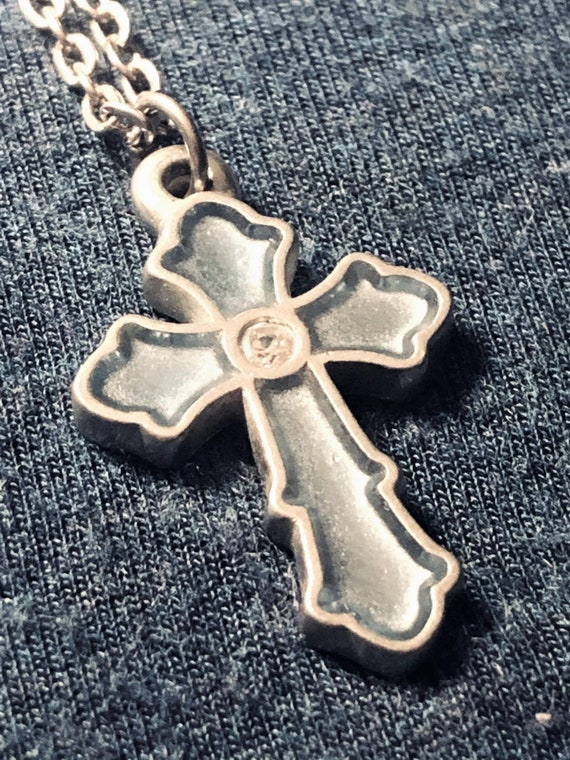 Christian jewelry religious necklace  catholic cr… - image 3