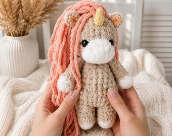 Unicorn Crochet Pattern PDF | Magical Amigurumi Toy Pattern | Crochet Unicorn Plushie Pattern | Amigurumi Unicorn Crochet Toy Pattern