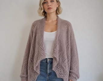 Lace Strickstola Muster PDF | Strickmuster für Frauen | Eleganter Spitzen-Schal | Lace Strickmuster | Schultertuch gestrickt