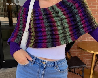 Schulter Cowl Strickmuster PDF | Zopfmuster Schulterwärmer | Strick Cape Shrug | Frauen Halswärmer Wrap