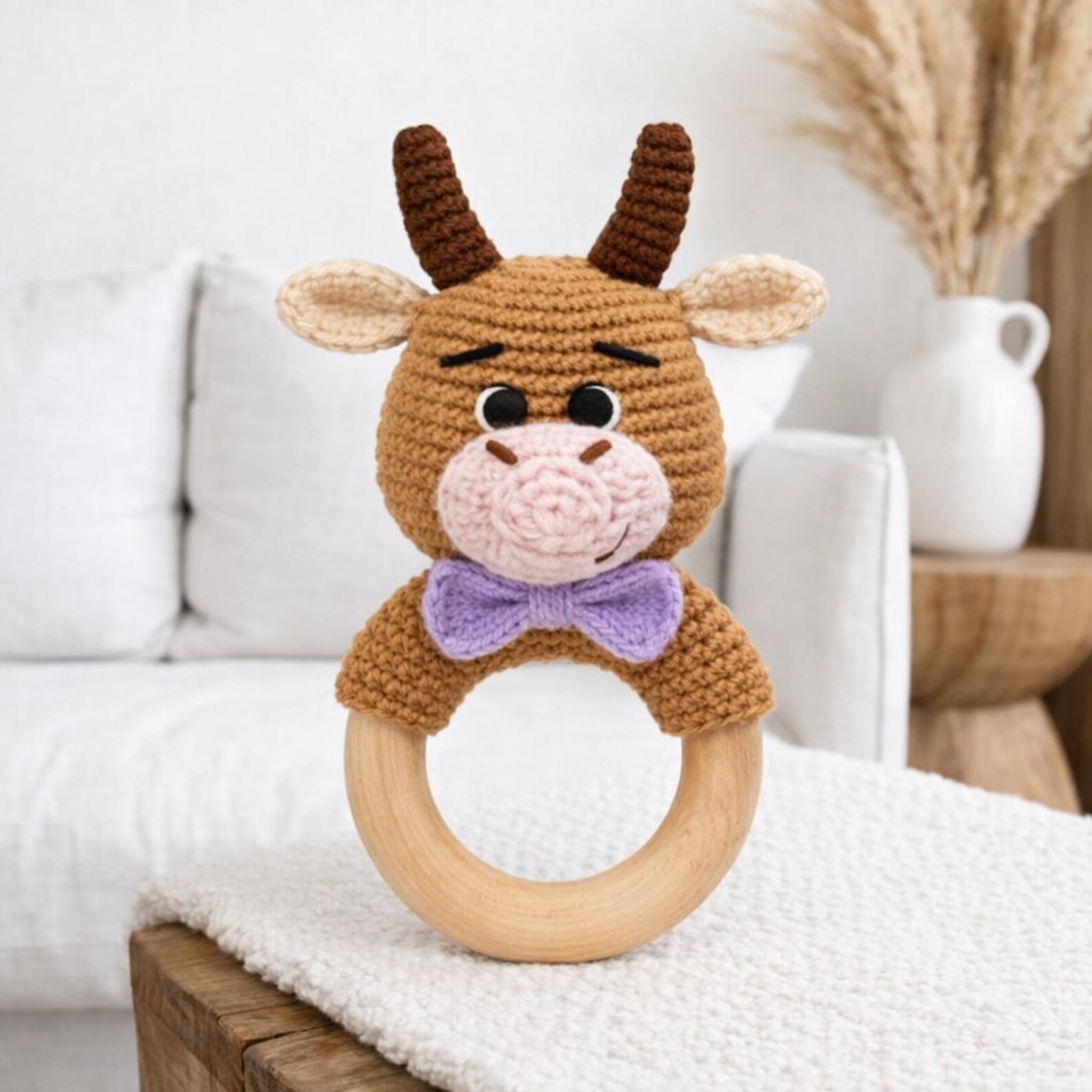 Cow Crochet Pattern PDF | Amigurumi Cow Toy Pattern | Crochet Cow Plush ...