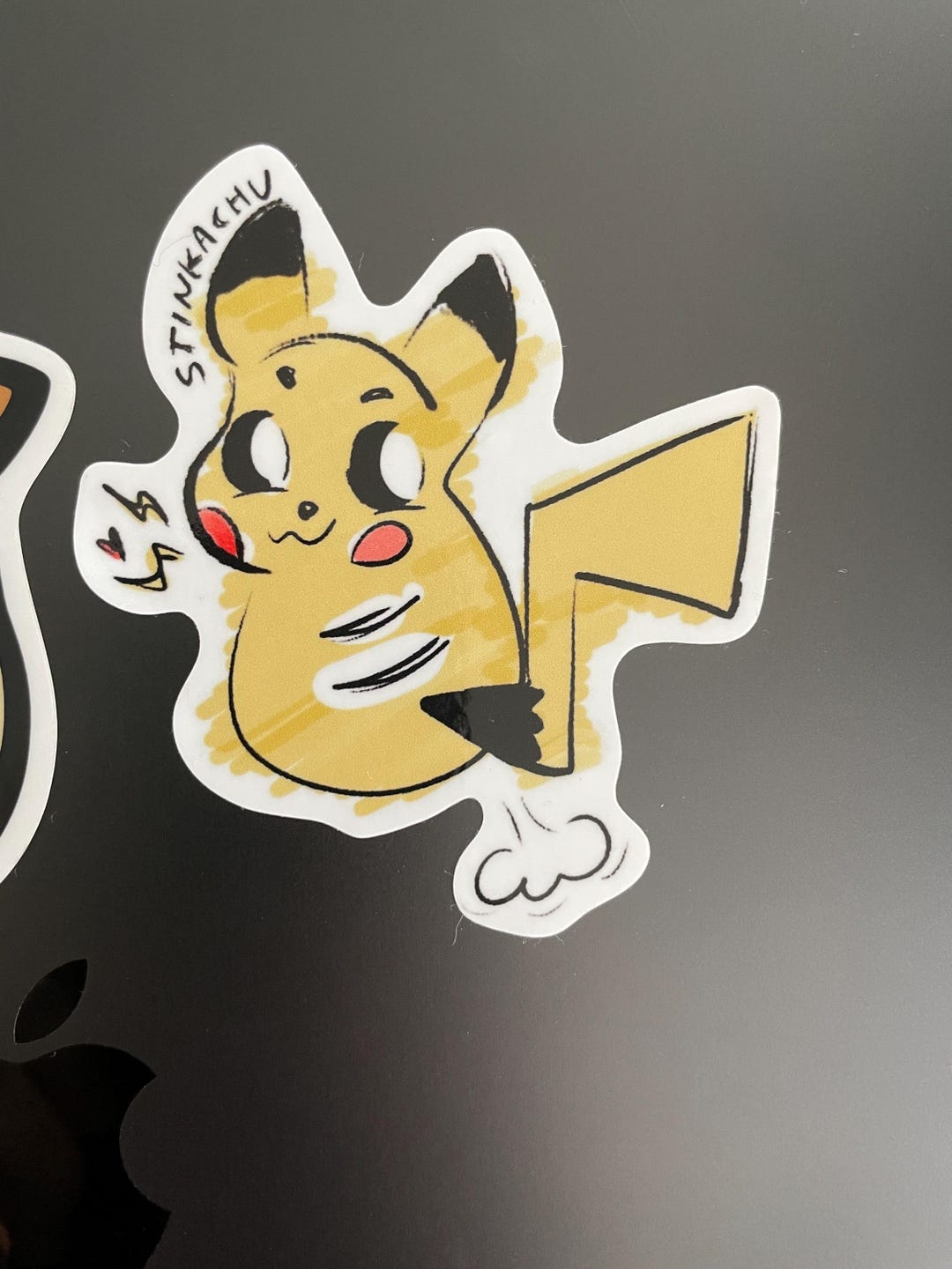 Stinkachu Sticker: Pikachu-inspired Vinyl Decal for Laptops, Water ...