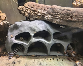 Pleco Breeding Cave Aquarium Rock Decoration Condo For Fish