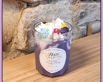 Vela aromática gourmet en frasco