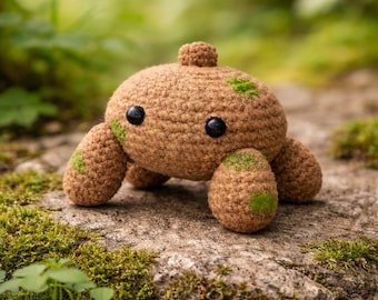Llavero de ganchillo Chibi Rocky, sin correa, hecho a mano, amigurumi, peluche, colgante para bolso o coche, lindo peluche de ganchillo, regalo para fans de la ciencia ficción.