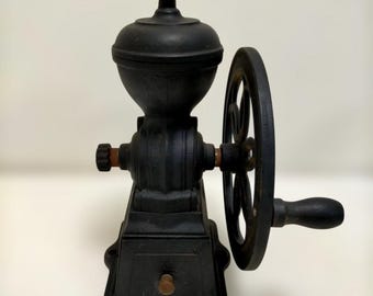 Vintage Kalita Cast Iron Manual Coffee Grinder Hand Crank Mill Black Retro Japanese Coffee Mill Display Decor 260204-4T