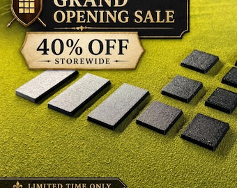 Bases carrées + rectangulaires | Infanterie, cavalerie et aviation | Compatible avec Warhammer The Old World
