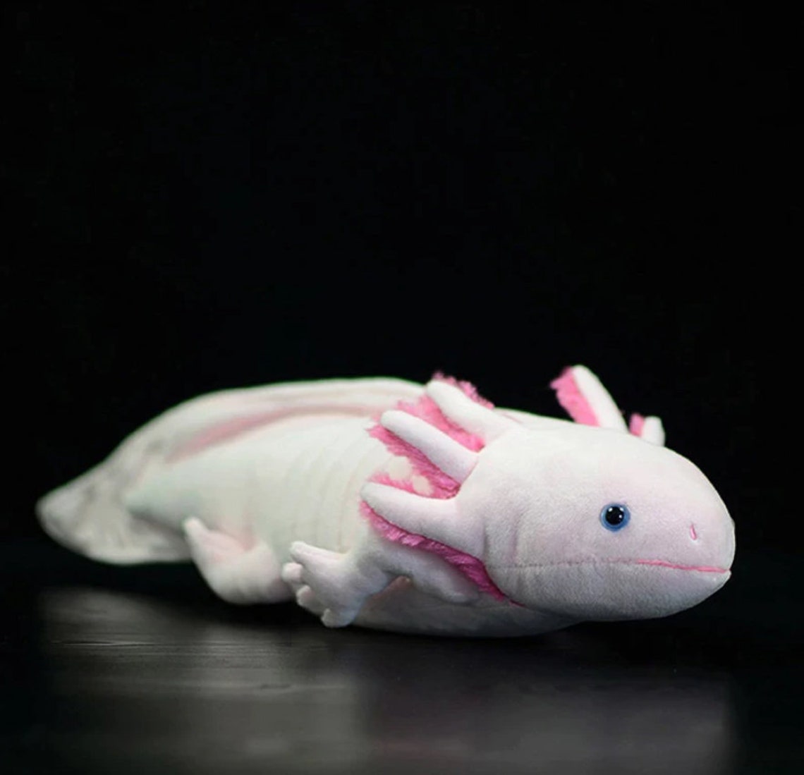 Soft Lifelike Axolotl Plush Toy Realistic Axolotl Ambystoma Etsy Ireland