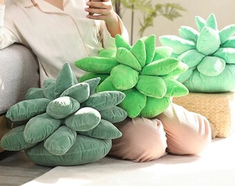 Multicolor Nature and Plant Pillows and Home Decoration Soft Pastel Green Cartoon Cactus Succulents Throw Pillow 18x18 Multicolor Nature and Plant Pillows and Home Decoration Soft Pastel Green Cartoon Cactus Succulents Throw Pillow 18x18