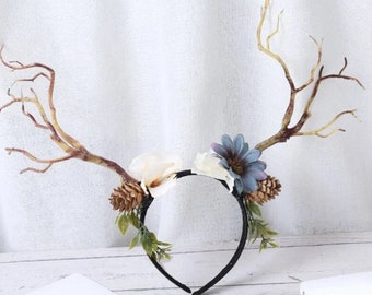 Details about REINDEER ANTLER Christmas Headband With Bows Adult Kids Fancy Dress Party UK Details about REINDEER ANTLER Christmas Headband With Bows Adult Kids Fancy Dress Party UK