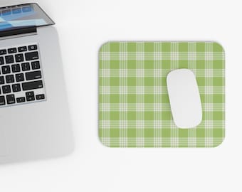 Alfombrilla de ratón Palaka verde brillante / Diseño tropical hawaiano