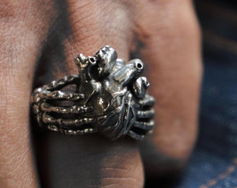 Claddagh Ring for unisex made of sterling silver 925 irish style