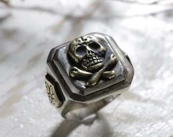 40s VINTAGE MEXICAN BIKER RING バイカーリング Mexican Biker
