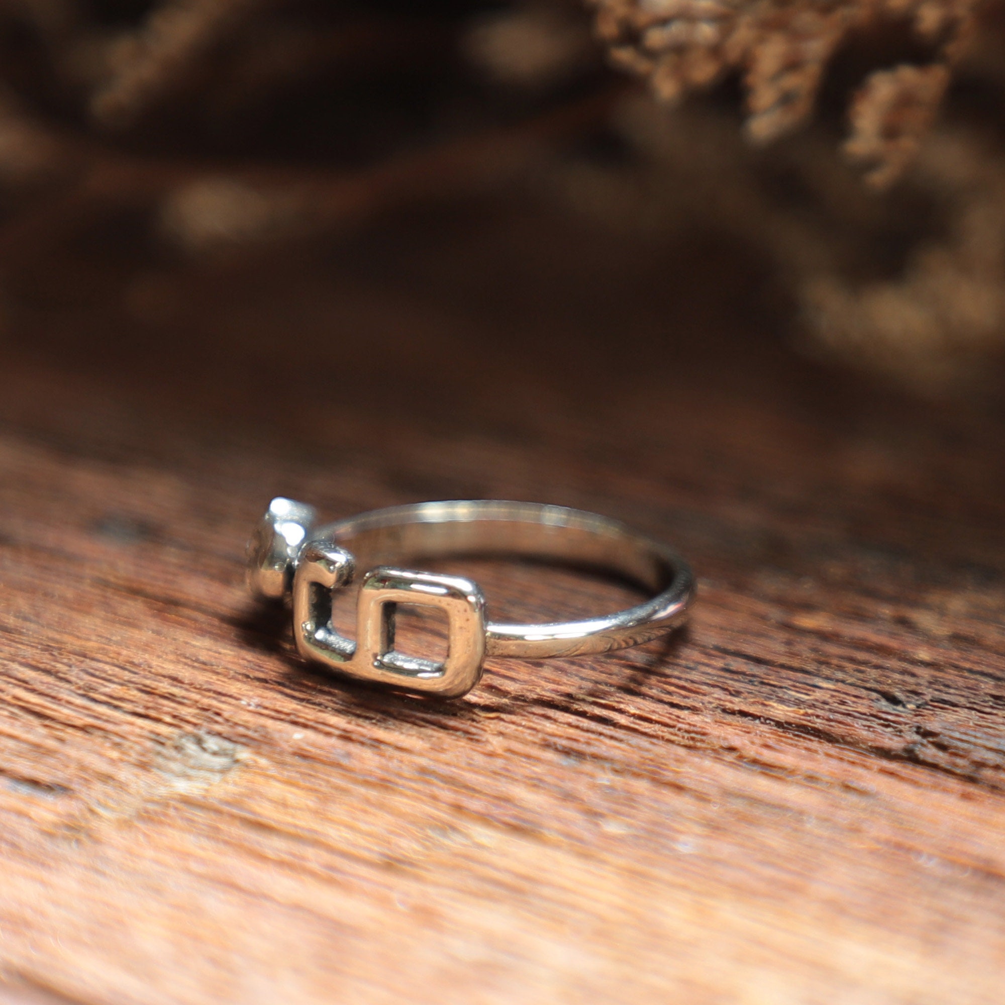 9 Nine Skull Ring Custom Number for Women Made of Sterling 9 Nine Skull Ring Custom Number for Women Made of Sterling